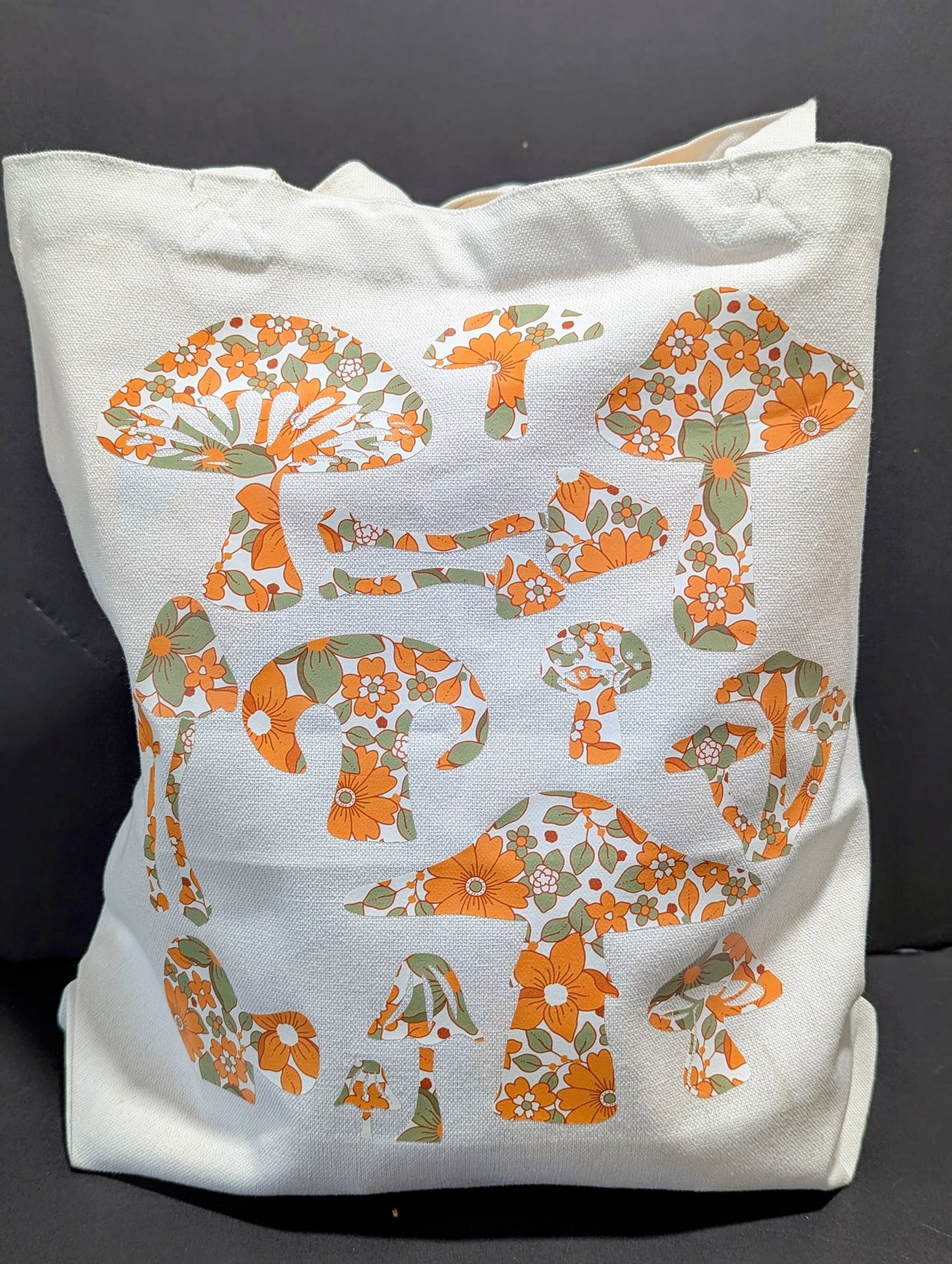 Fungi Cotton Canvas Tote bag