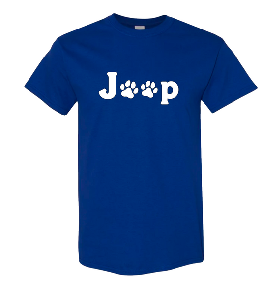 Jeep paws T-shirt