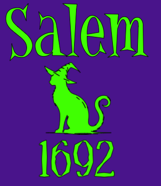 Salem 1692 w/ black cat
